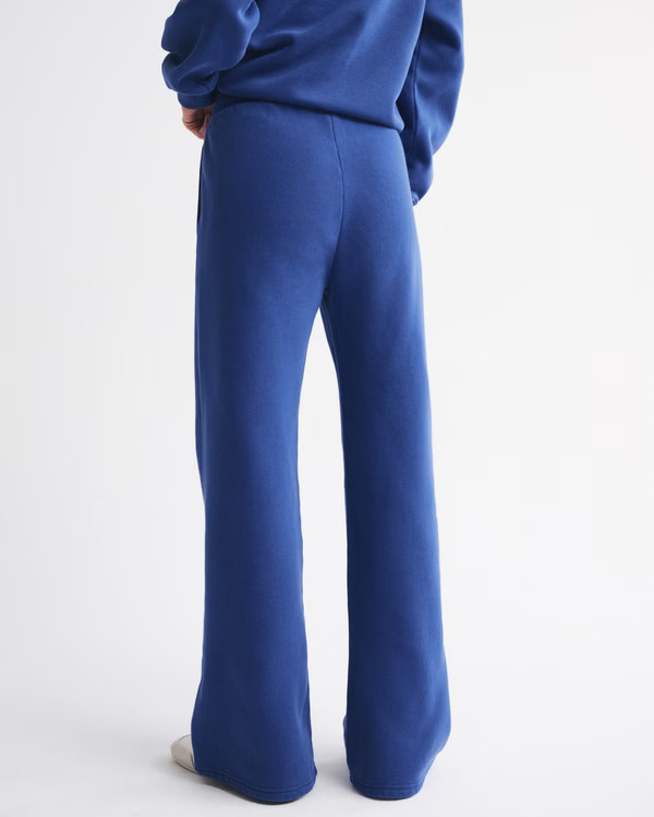 Women's High Rise Sunday Wide Leg Sweatpant | Women's Bottoms | Abercrombie.com | Abercrombie & Fitch (US)