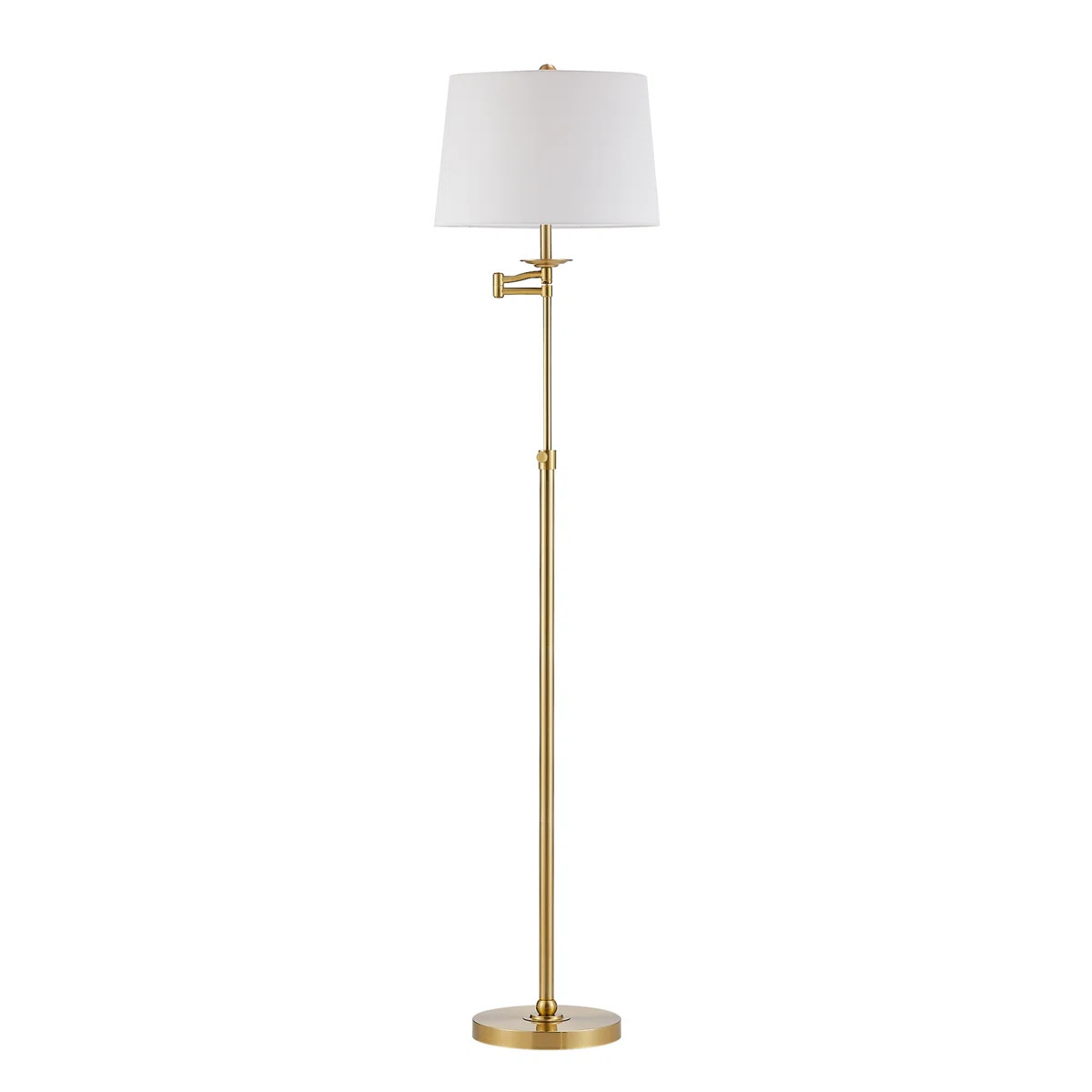 Aleinah 64.5'' Adjustable Height Swing Arm Floor Lamp | Wayfair North America