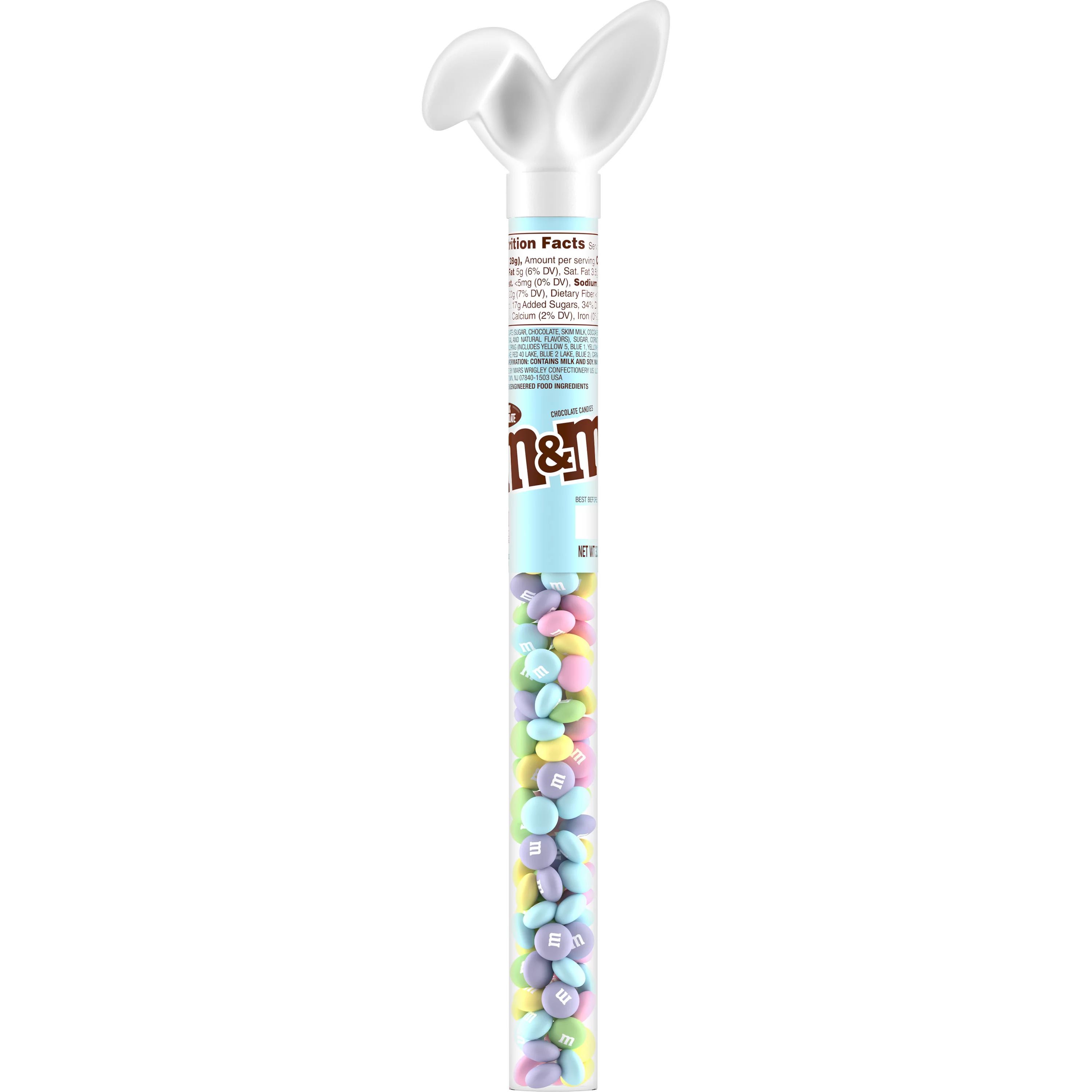 M&M's Pastel Mix Easter Milk Chocolate Candy - 3 oz Bunny Cane | Walmart (US)