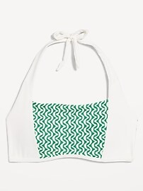 Matte Halter Swim Top | Old Navy (US)