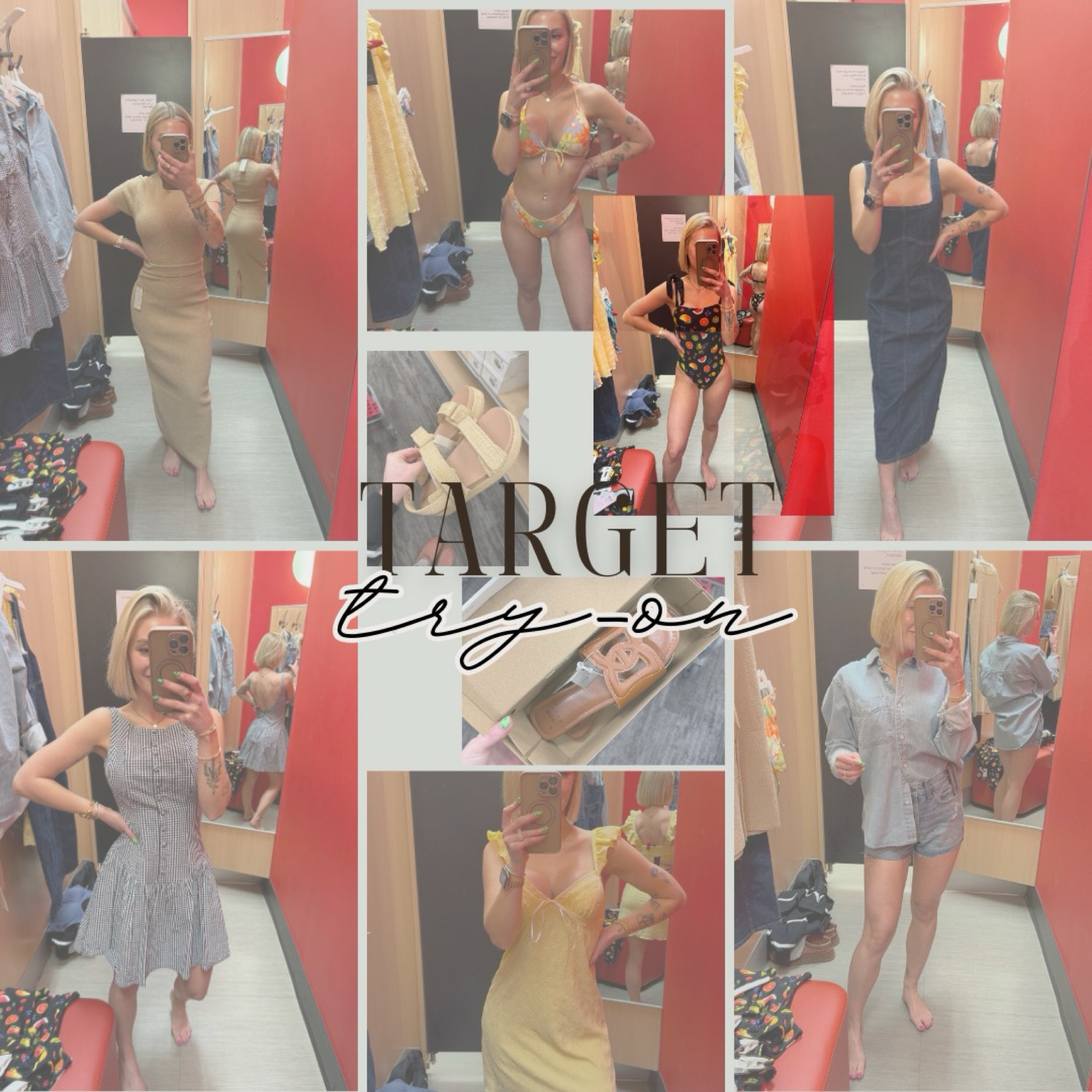 Target try on!