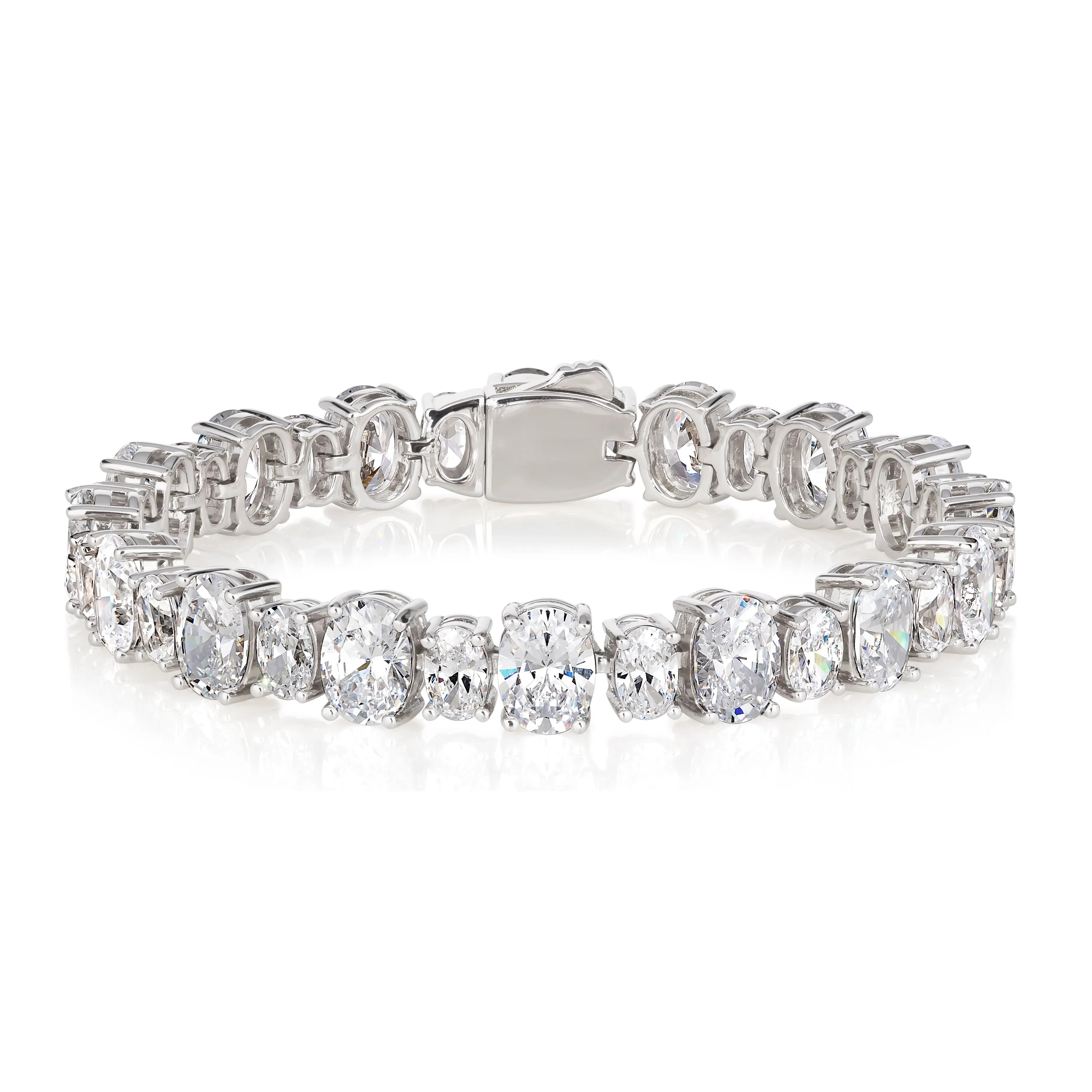 Anna Zuckerman Mimi Miami Diamond Crystalline Tennis Bracelet | Anna Zuckerman