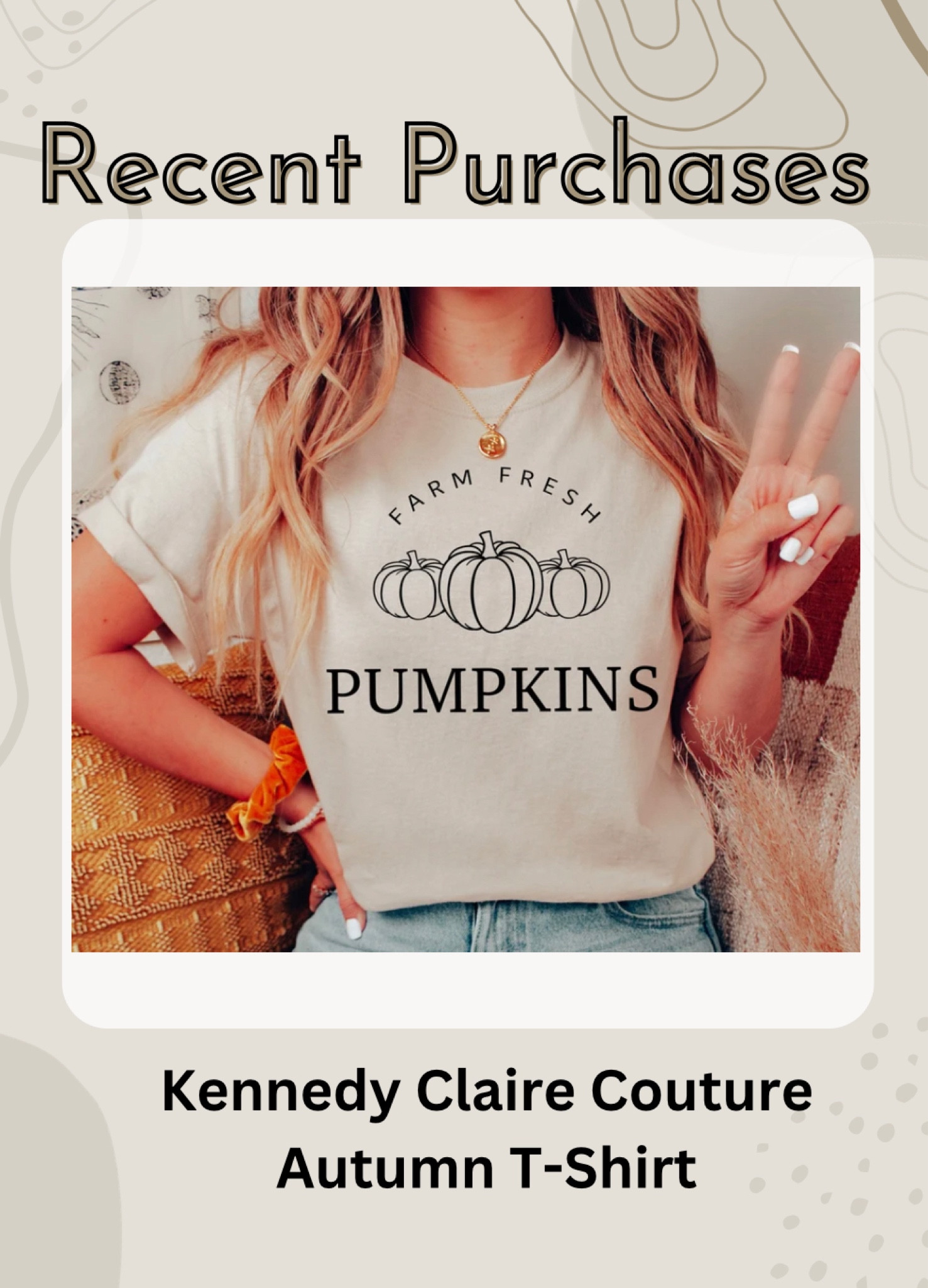 This Etsy find is soooo perfect for fall!

Ltkfindsunder50 / ltkfindsunder100 / ltkmidsize / LTKsalealert / Etsy / kennedy Claire couture / Etsy finds / Etsy style / Etsy fashion / Etsy sale / modern farmhouse / beige t shirts / beige t shirt / t shirt / autumn shirt / fall shirt / fall outfit / fall outfits / plus size fall outfit / sweaters / sweater / sweatshirt / sweatshirts / autumn sweatshirts / fall sweatshirt 

#LTKplussize #LTKSeasonal #LTKstyletip
