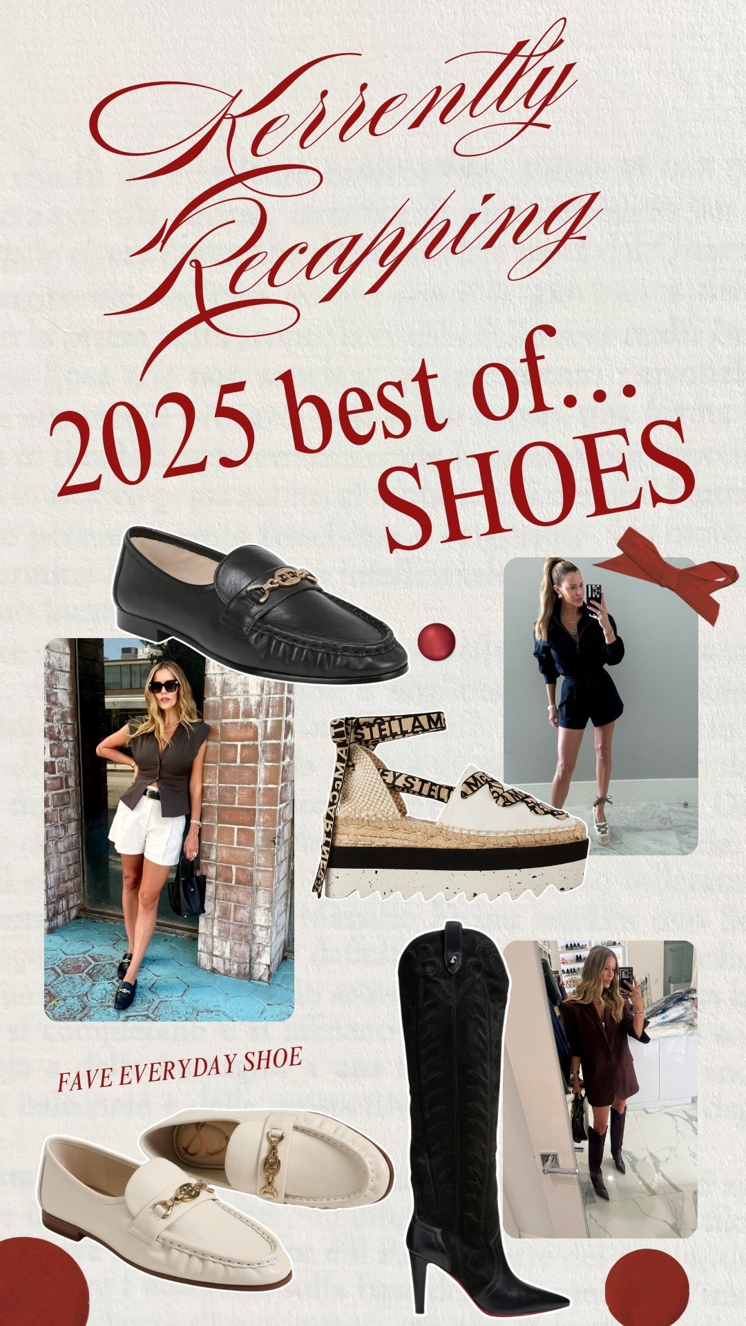 Our shoe favorites from 2025! No shockers here. A lot of these were best sellers last year too! We love a shoe that we can wear year after year 🙌

#LTKGiftGuide #LTKSeasonal #LTKSaleAlert