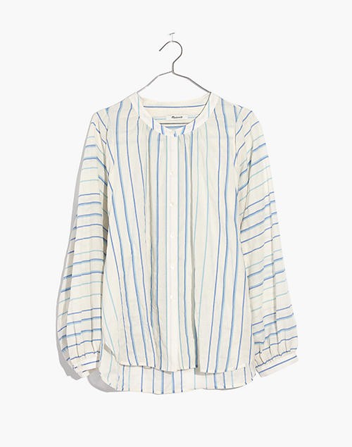 Peasant Top in Stripe | Madewell