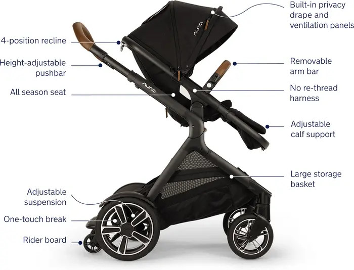 Nuna DEMI™ NEXT Stroller + Rider Board | Nordstrom | Nordstrom