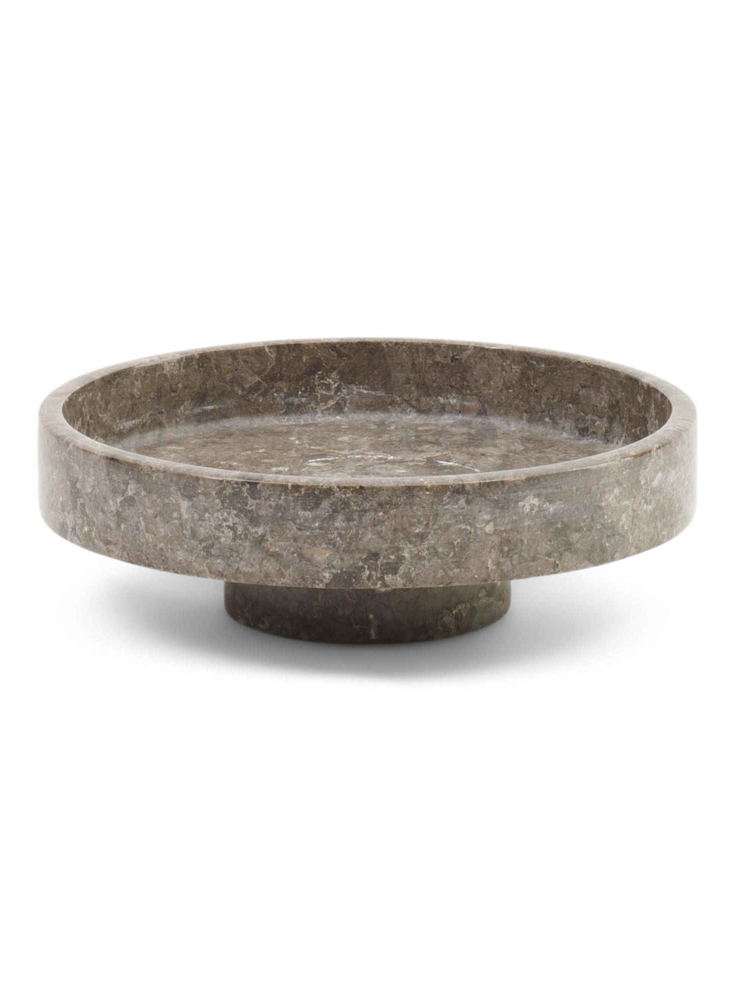 10in Solid Marble Low Pedestal Decorative Bowl | Home | Marshalls | Marshalls