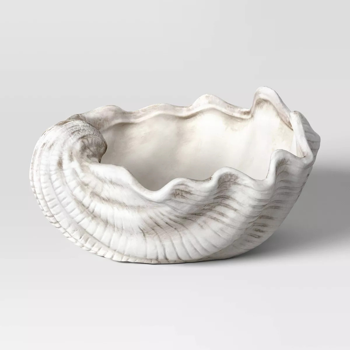 Small Shell Ceramic Planter 6.75"x7" White -Threshold™ | Target