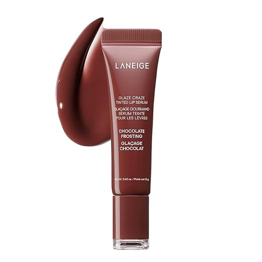 LANEIGE Glaze Craze Tinted Lip Serum: Hydrating Lip Serum for Glossy, Nourished Lips with Plumpin... | Amazon (US)