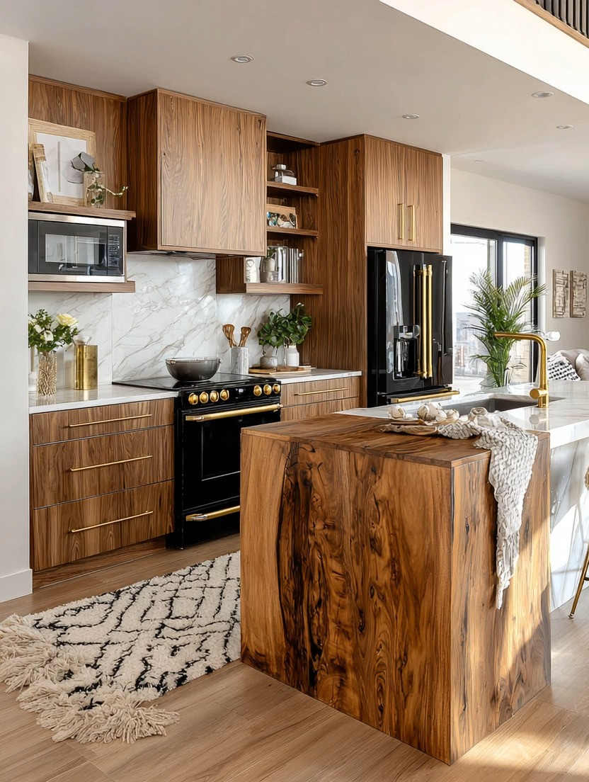 Statement appliances are defining kitchens in 2026.

As homes become more intentional and design-driven, appliances are no longer just functional—they’re part of the aesthetic.

Black and gold is the combination leading this shift.

A bold fridge, a statement stove, and coordinated appliances instantly add depth, contrast, and luxury—especially when paired with wood cabinetry and marble countertops.

Want to take it one step further? Add a gold faucet and cabinet hardware.
That’s when your kitchen starts to feel like a full renovation—without actually doing one.

We’ve curated everything for you in this edit—fridge, stove, microwave, dishwasher, plus gold hardware to complete the look.

#kitchendesign #homedecor #modernkitchen #luxuryhome 

 #LTKHome
