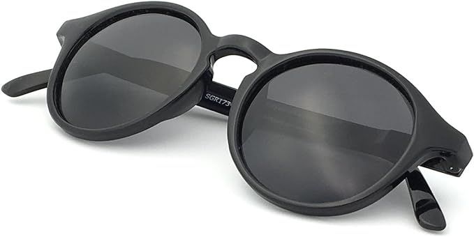 J+S Hali Retro Round Cat Eyes Sunglasses, Polarized, 100% UV protection, Spring Hinged | Amazon (US)