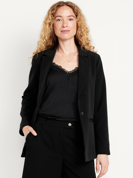 Classic Double-Weave Blazer | Old Navy (US)