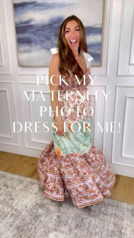 #freepeople #familyphotos #maternitystyle 
Literally the most stunning dress I’ve ever bought! Wearing size small! I wore last years color for family photos and it was perfect! 

#LTKbump #LTKMostLoved #LTKwedding
