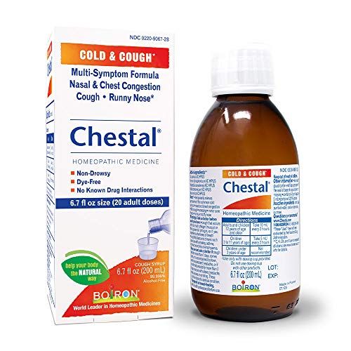 Boiron Chestal Adult Cold and Cough Syrup, 6.7 Fl Oz (Pack of 1) | Amazon (US)