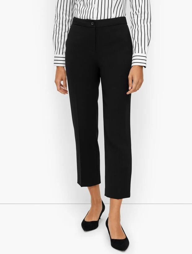 Easy Travel Demi Boot Crop Pant | Talbots