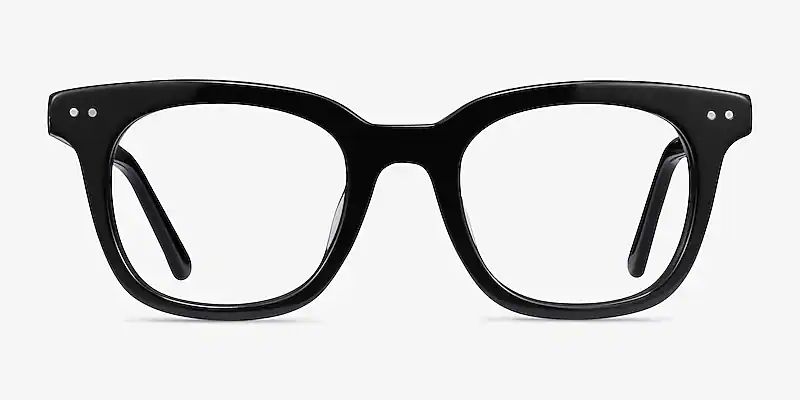 Romy Square Black Full Rim Eyeglasses | Eyebuydirect | EyeBuyDirect.com