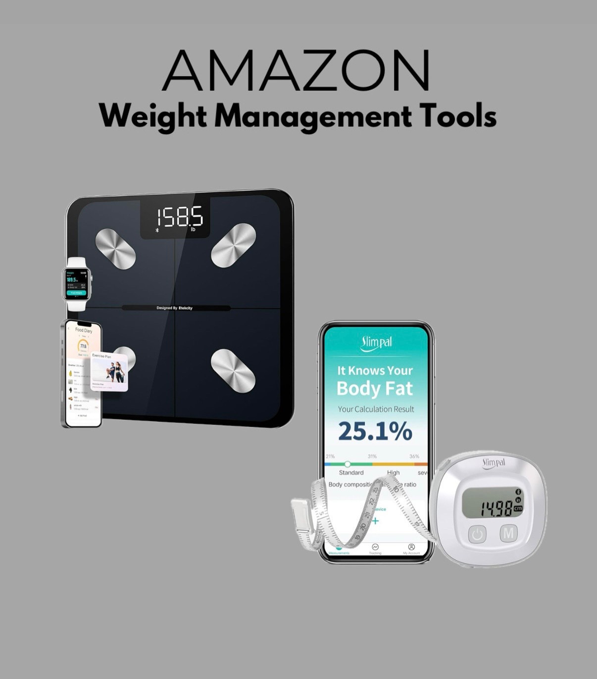 Amazon weight management tools! 

#LTKU #LTKFindsUnder50 #LTKActive