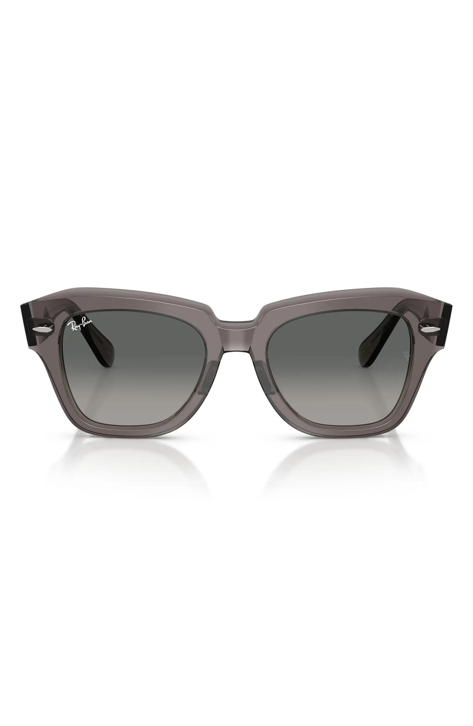 State Street 49mm Gradient Square Sunglasses | Nordstrom