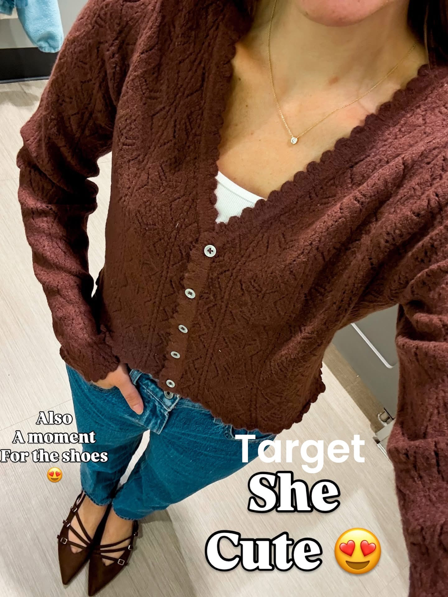 Loving this scallop cardigan Target new arrival 

#LTKFindsUnder100 #LTKFindsUnder50 #LTKSaleAlert