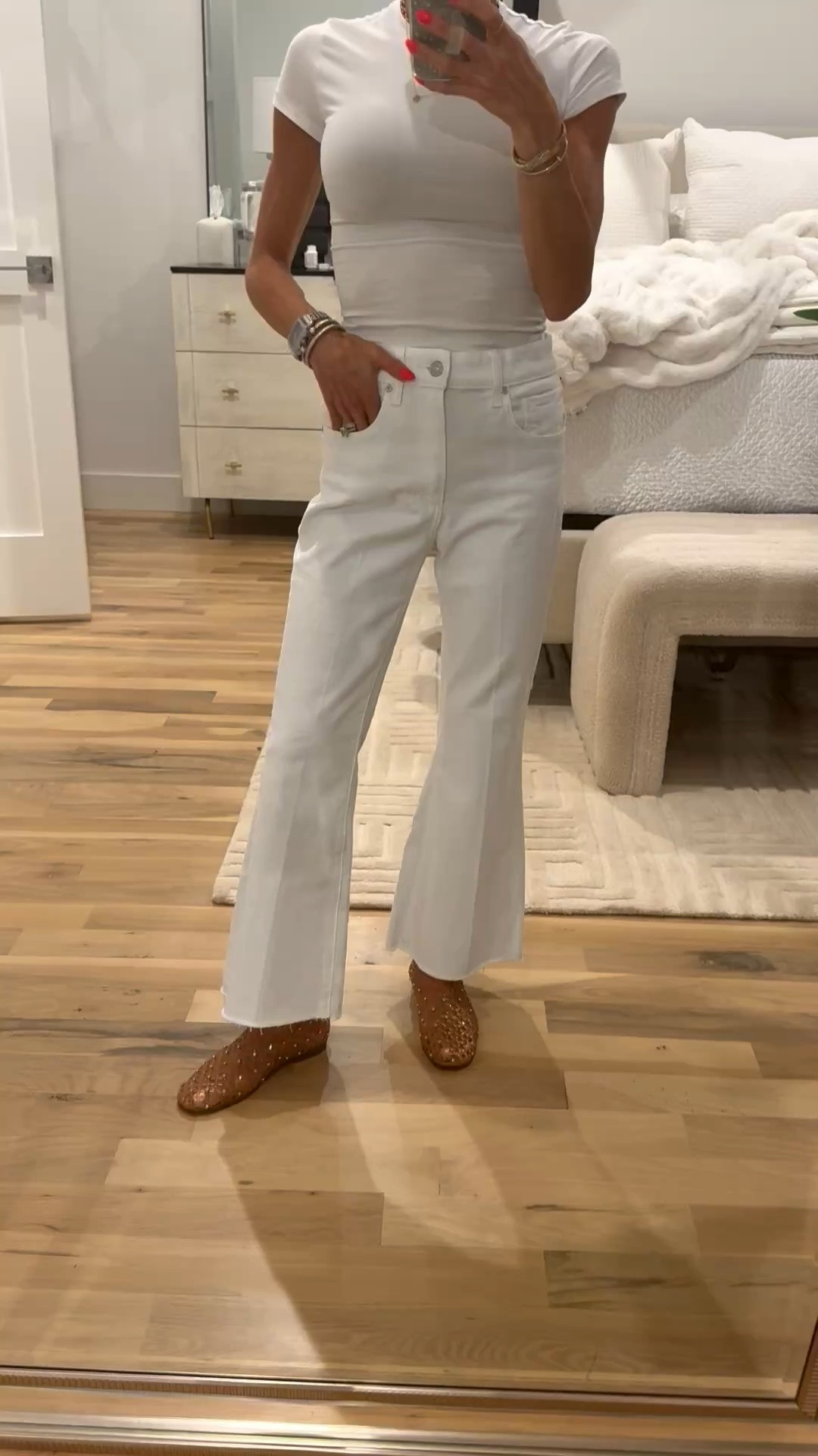 Petite friendly white ankle jeans size 24 short

#LTKPetite #LTKSeasonal