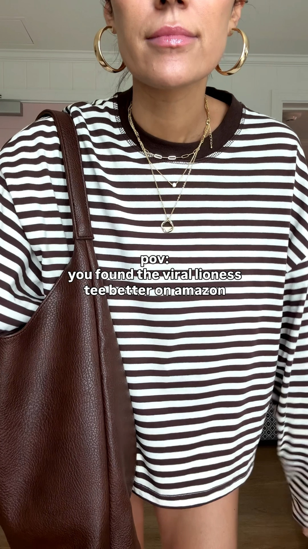 Lioness striped tee but look for less on Amazon 

Staple wardrobe, capsule wardrobe 

#LTKOver40 #LTKootd #LTKmomlife