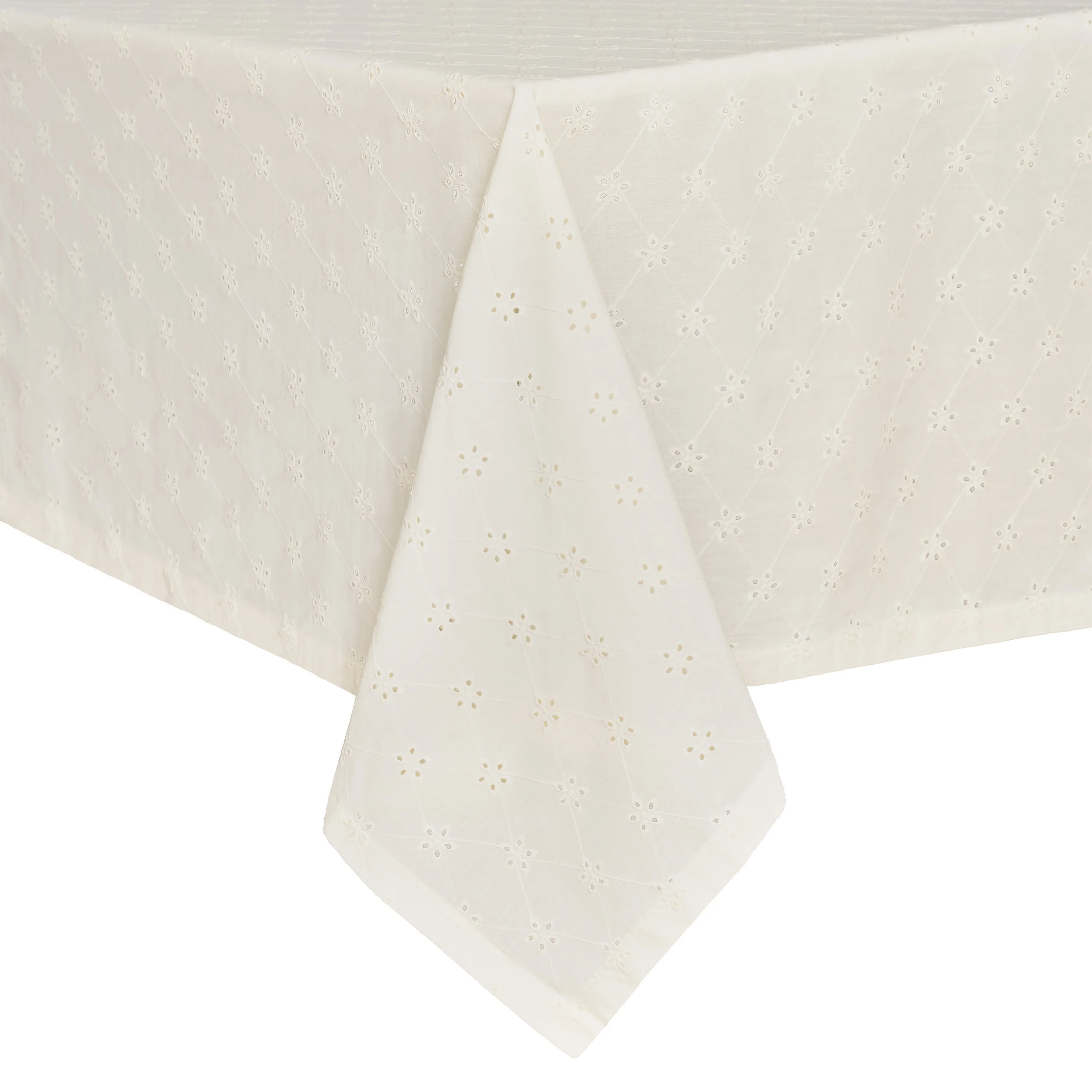 The Pioneer Woman Eyelet Tablecloth, 60" x 102" | Walmart (US)