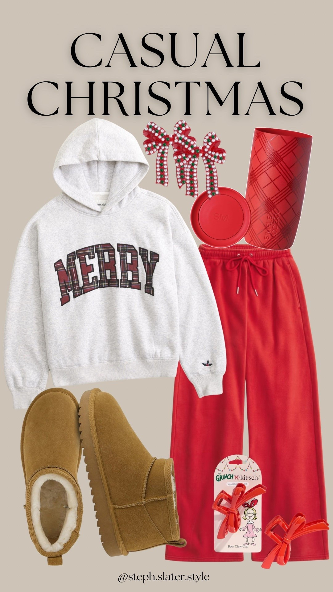 The cutest cozy Christmas outfit  

#LTKHoliday #LTKSeasonal