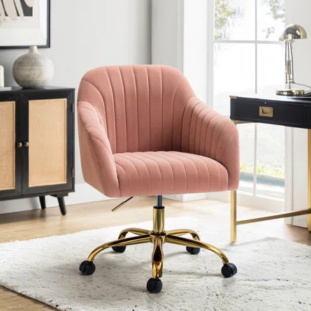 Adan Velvet Task Chair | Wayfair North America