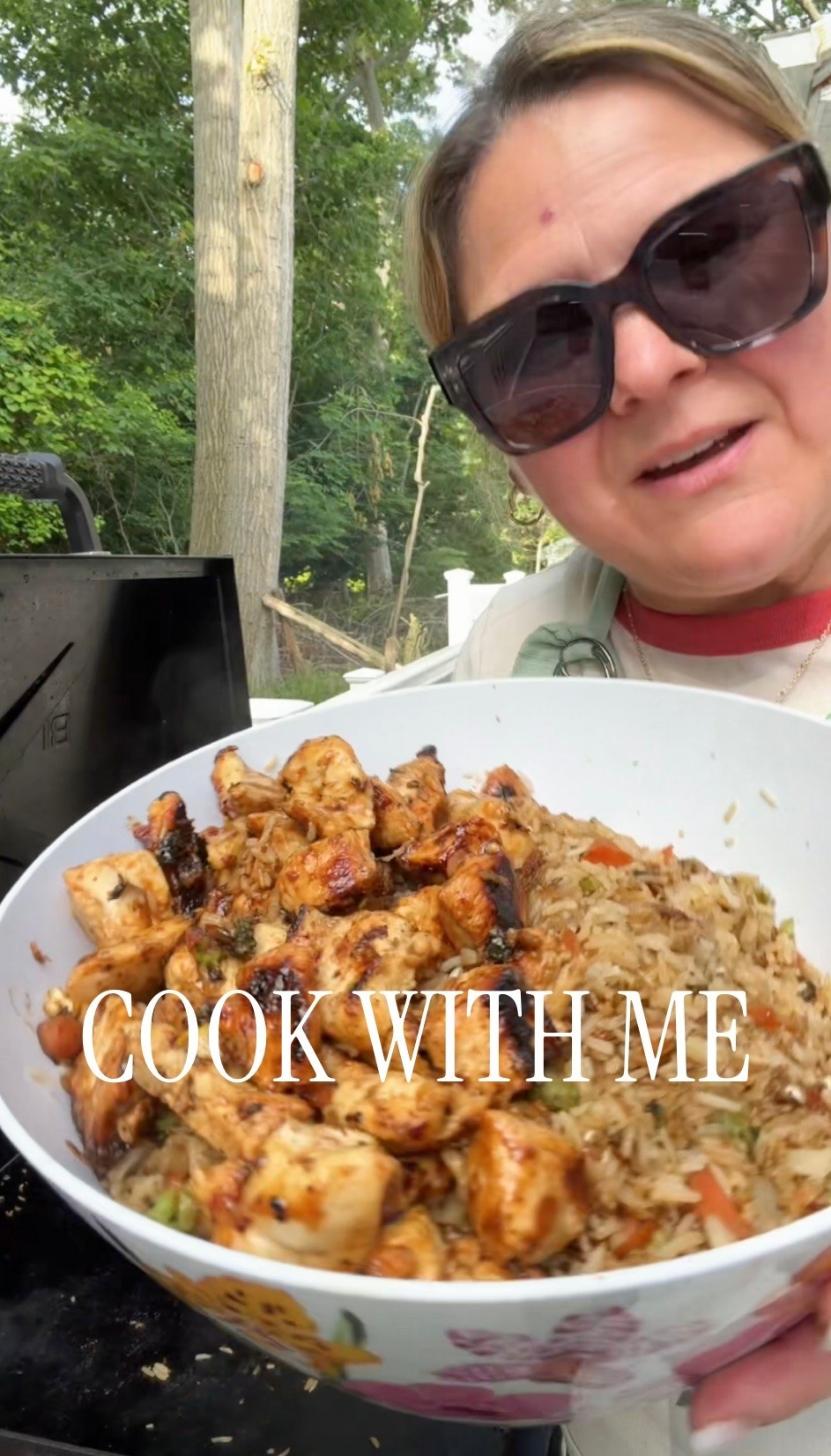 Everything I used to make dinner, including my favorite accessories for the Blackstone