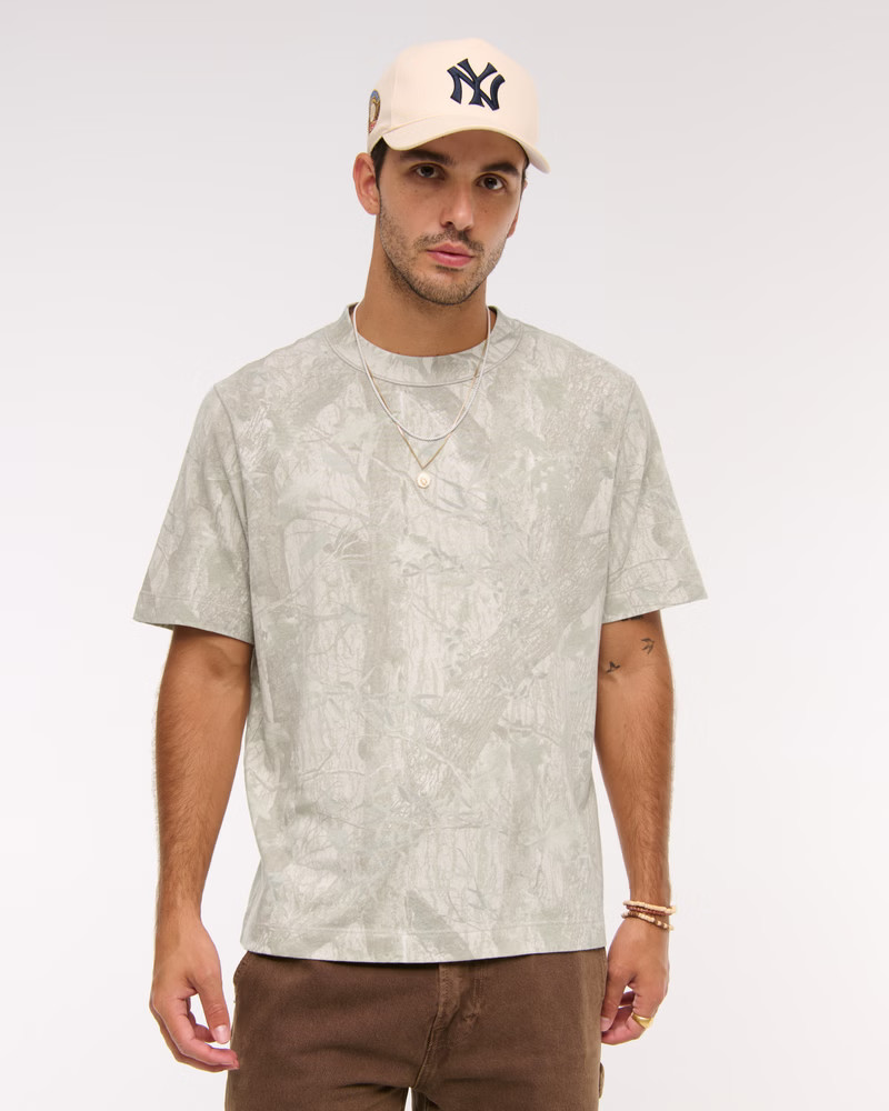 Men's Vintage-Inspired Tee | Men's Tops | Abercrombie.com | Abercrombie & Fitch (US)