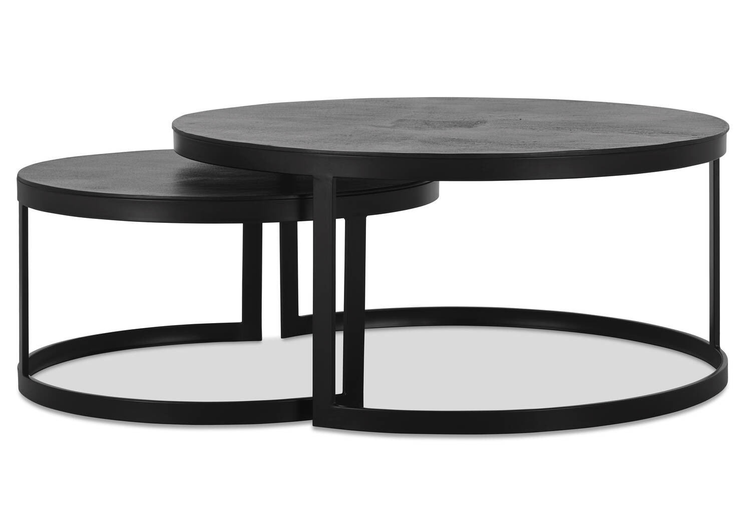 Irwin Nesting Coffee Tbl Set Lrg -Bronze | Urban Barn