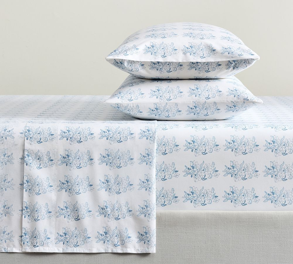 Micha Floral Sheet Set | Pottery Barn (US)