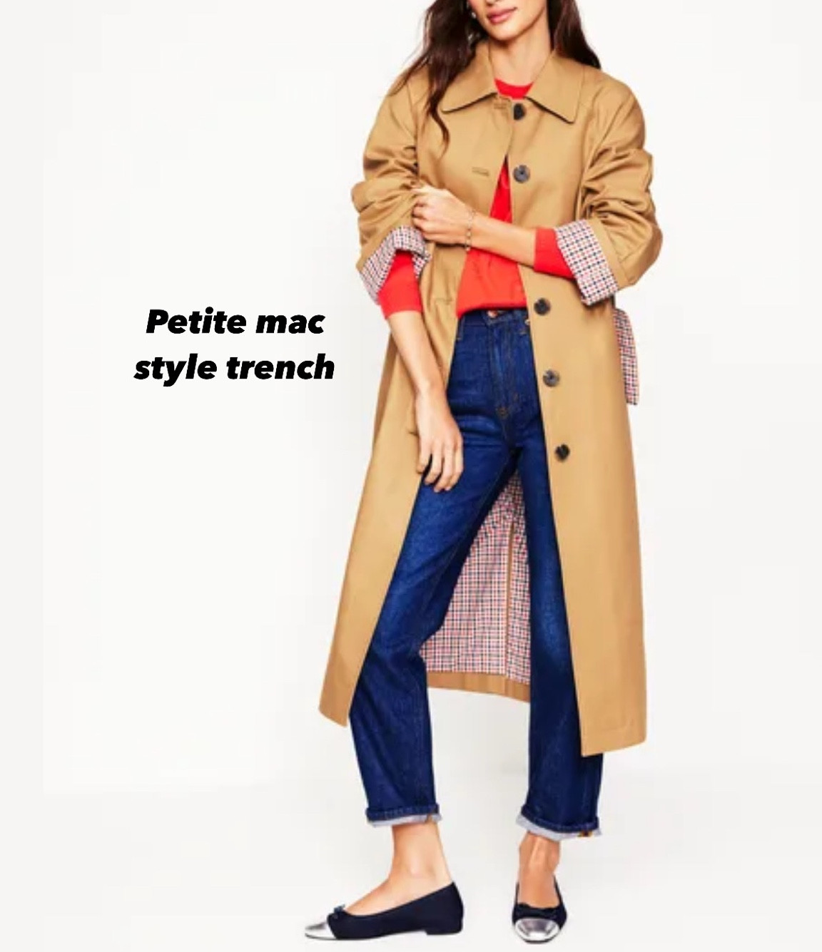 Love the look of the Sezane Clyde trench but it’s quite oversized in fit. This one is priced similarly and comes in petite sizing so might be a better fit for petites.

15% off with code N2Q8

Note that I haven’t tried this one myself but am sharing as an option while sizes are fully stocked! 

I own an older boden Mac trench in petite sizing and it’s good quality.

Holiday gift, gifts for her, trendy coat, fall coat #LTKGiftGuide

#LTKWatchNow
