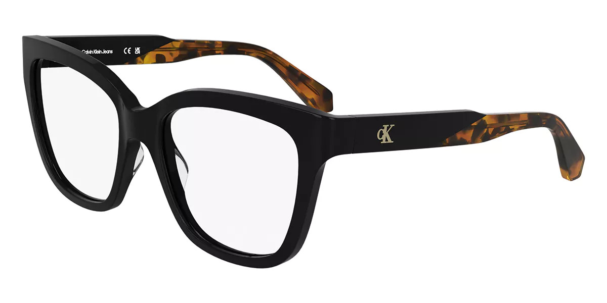 Calvin Klein Jeans CKJ25616 001 Women’s Glasses Black Size 53 - Free Lenses - HSA/FSA Insurance - Blue Light Block Available | SmartBuyGlasses Global