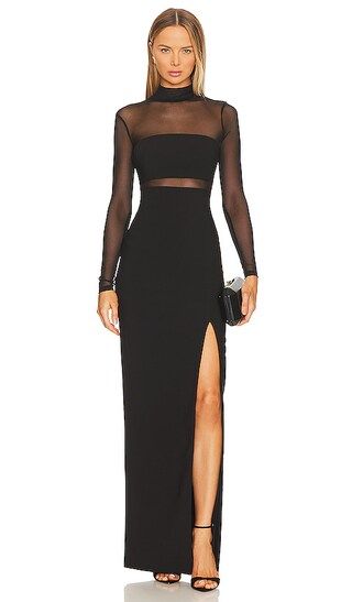 Andie Gown in Black | Revolve Clothing (Global)