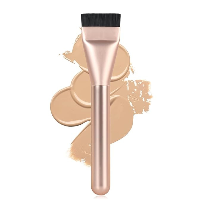 Ultrathin Foundation Brush for Liquid Makeup,Flat Spatula Liquid Foundation Brush Premium Face Ma... | Amazon (US)