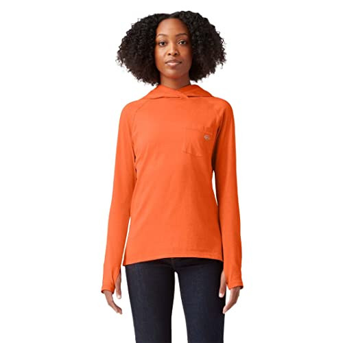 Dickies Womens Temp-iq Performance Sun T-Shirt, Bright Orange, Large US | Amazon (US)
