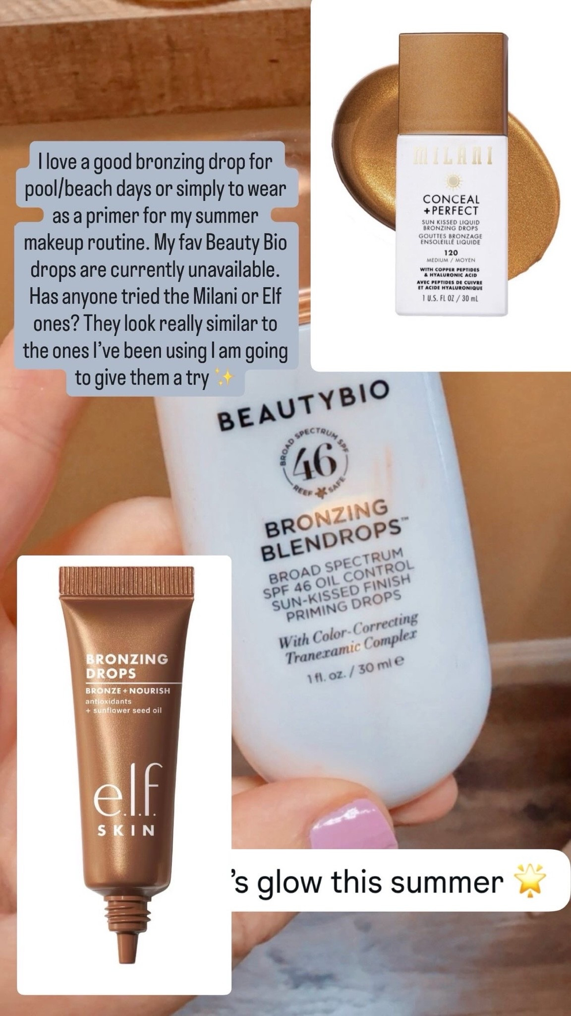 I love a good summer bronzing drop to wear alone or under my makeup!

#LTKselfcare #LTKBeauty