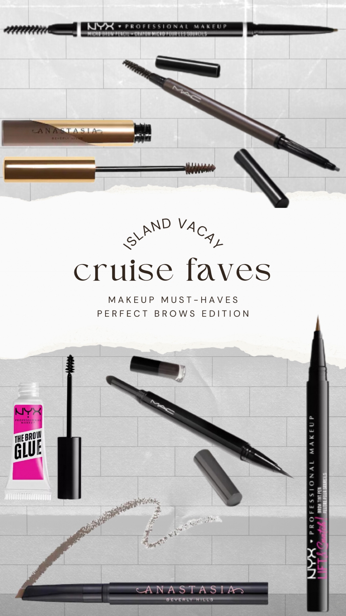 A brow PEN will change your life. The bristles are so fine that you can draw hairs to make it look more natural. These are my brow faves for traveling or any day. 

#LTKstyletip #LTKtravel #LTKbeauty