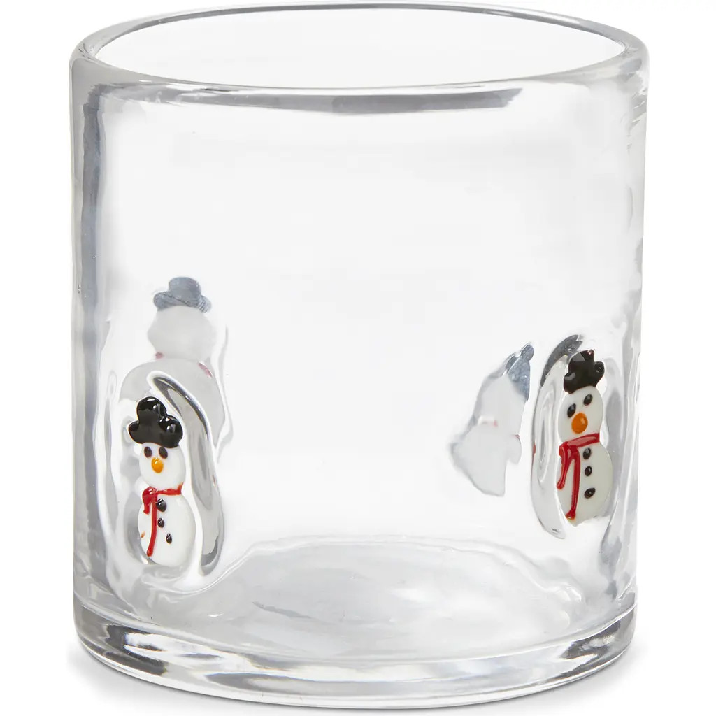 tag Holiday Double Old Fashioned Glass in Snowman at Nordstrom | Nordstrom