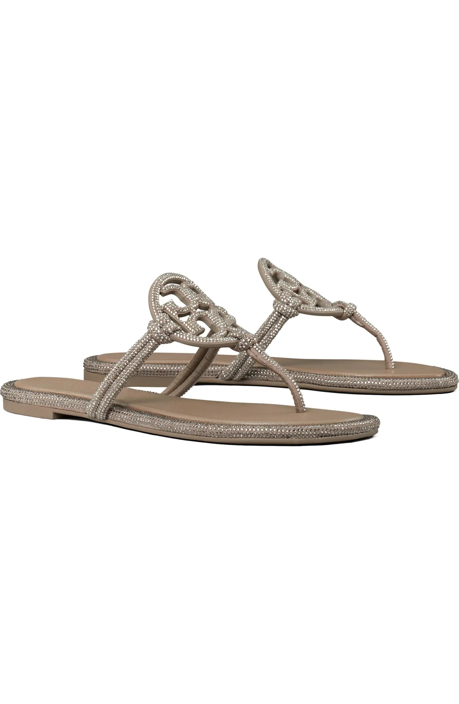 Miller Knotted Pavé Thong Sandal (Women) | Nordstrom