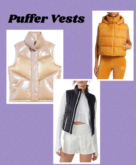 Puffer Vests for winter 

#LTKGiftGuide #LTKstyletip #LTKfit