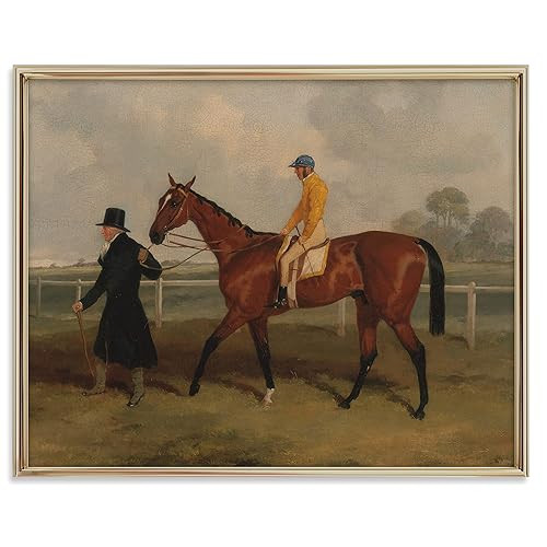 Equestrian Wall Decor - Horse Art Print for Home Decor - Antique Horse Riding Wall Artwork Decora... | Amazon (US)