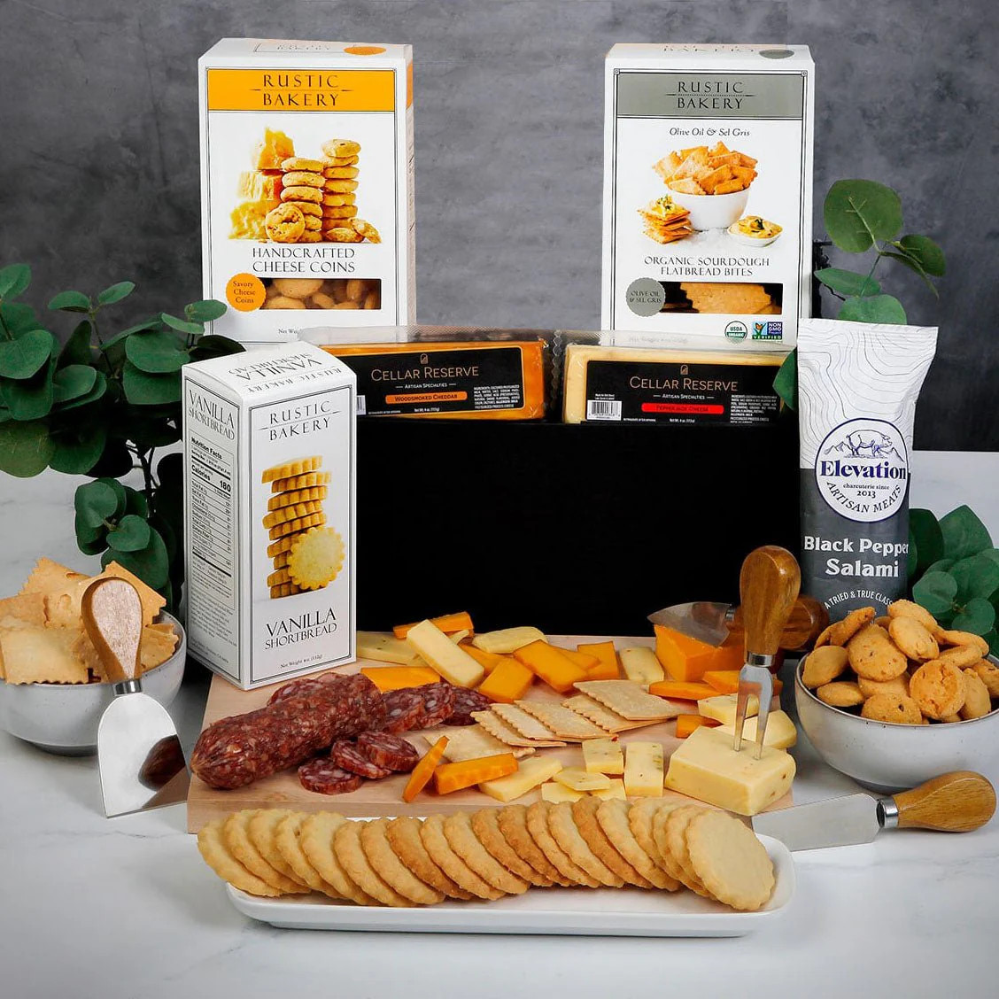 Founders Favorites Deluxe 6pc Cheese, Meat, & Savory Delights | HomeWetBar.com