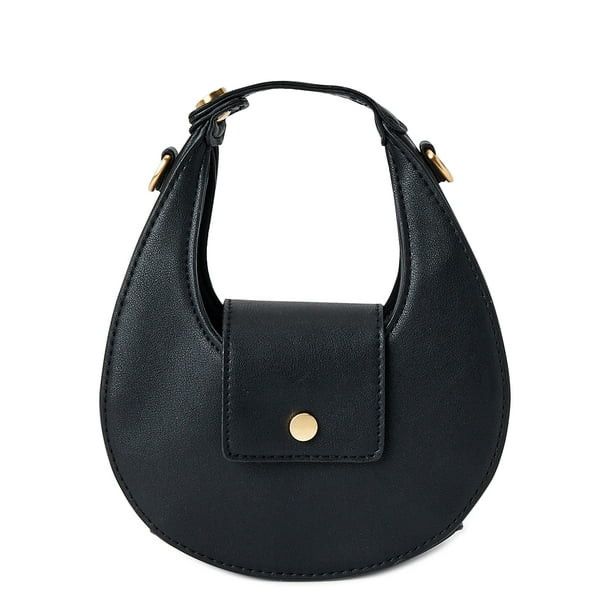 Scoop Women's Chain Strap Crossbody Bag, Black | Walmart (US)