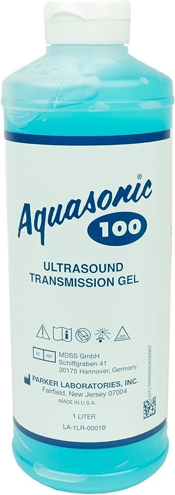Aquasonic Ultrasound Gel, Aquasonic Gel, 1-Liter with Dispenser Cap | Amazon (US)