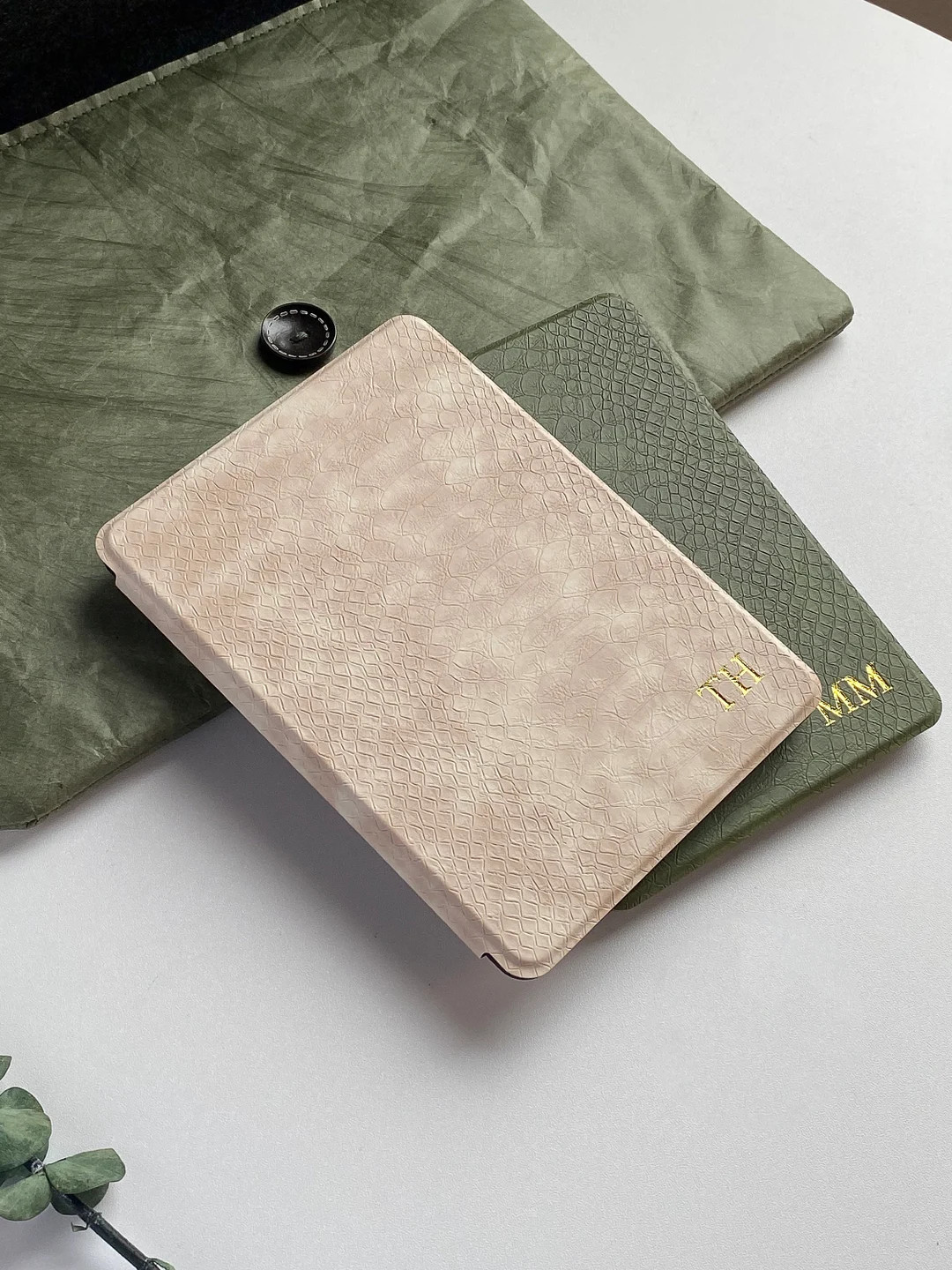 Retro Beige Vegan Leather Kindle Paperwhite 7" Case | All New Paperwhite 2024 Case | Kindle Paper... | Etsy (US)