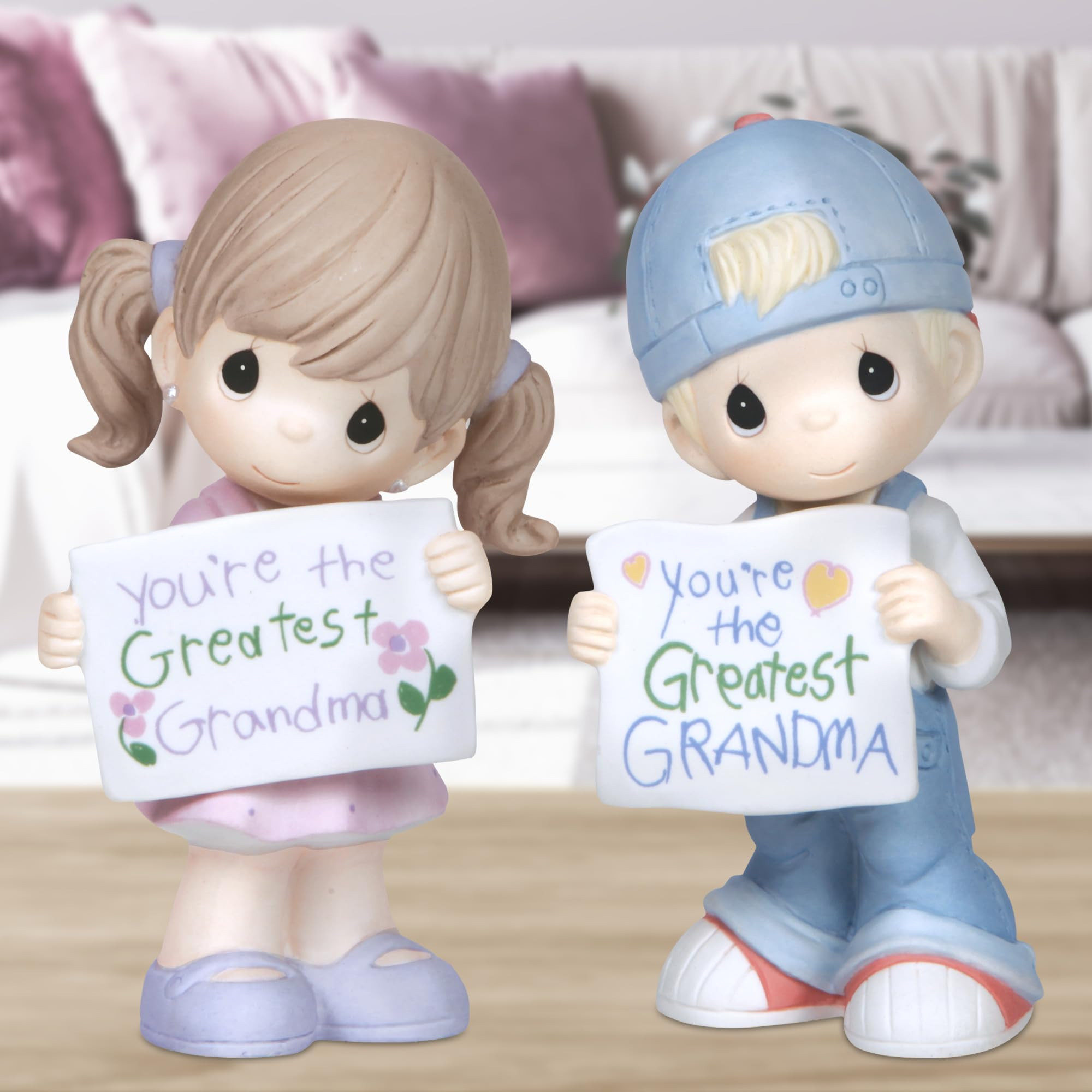 Precious Moments - Heartfelt Grandma Tribute Bisque Porcelain Figurine, Ideal for Grandparent's D... | Amazon (US)