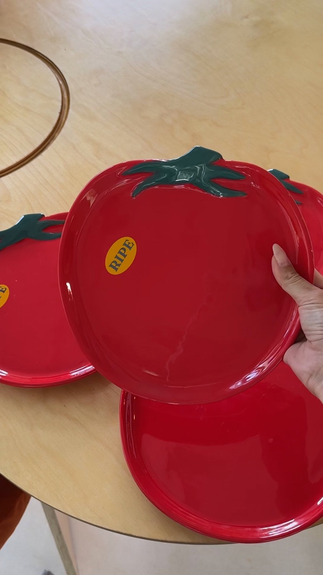 tomato plates 🍅🍽️ whimsical home decor 

#LTKHoliday #LTKGiftGuide #LTKHome