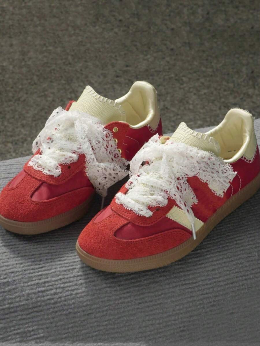 1Pair Lace Shoelace Flat Shoe Laces Hollow Out Shoestrings Accessoire For Sneakers Canvas Shoes F... | SHEIN